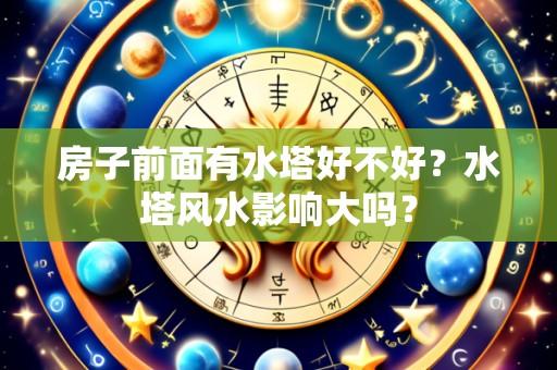 房子前面有水塔好不好？水塔风水影响大吗？