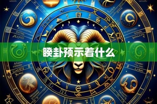 睽卦预示着什么