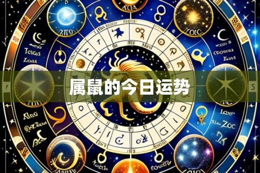 属鼠的今日运势