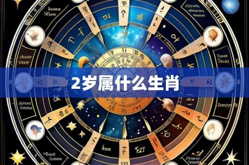 2岁属什么生肖