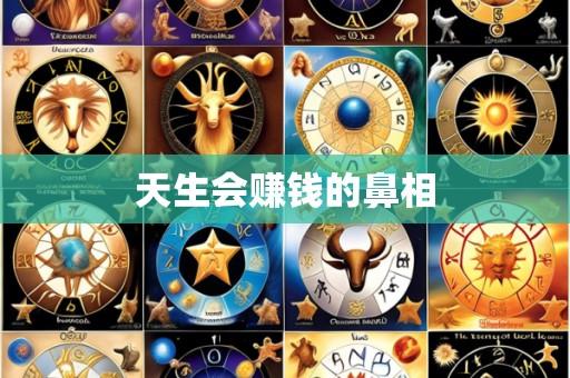 天生会赚钱的鼻相