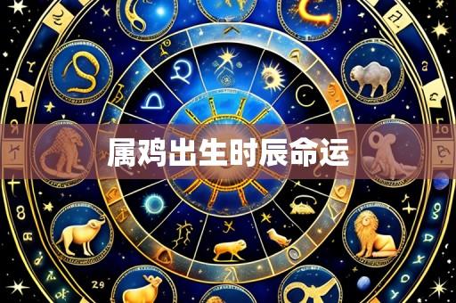 属鸡出生时辰命运