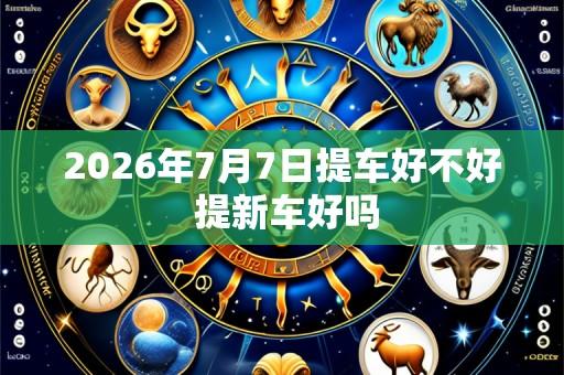 2026年7月7日提车好不好 提新车好吗