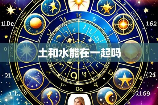 土和水能在一起吗