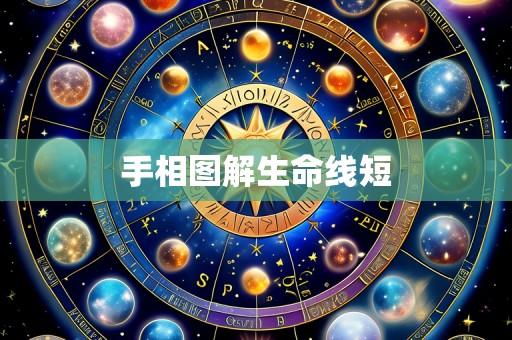 手相图解生命线短