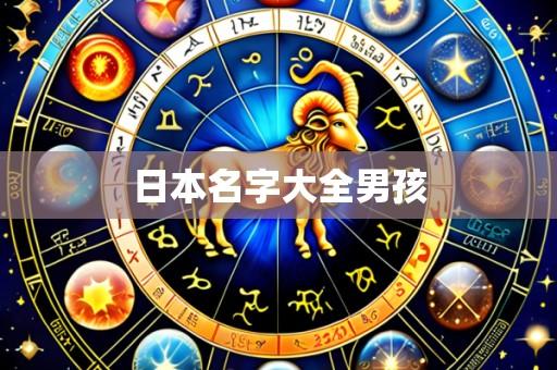 日本名字大全男孩