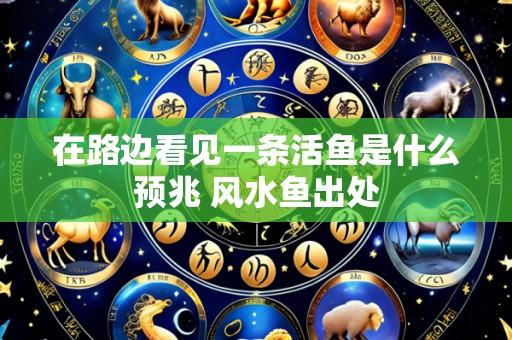 在路边看见一条活鱼是什么预兆 风水鱼出处