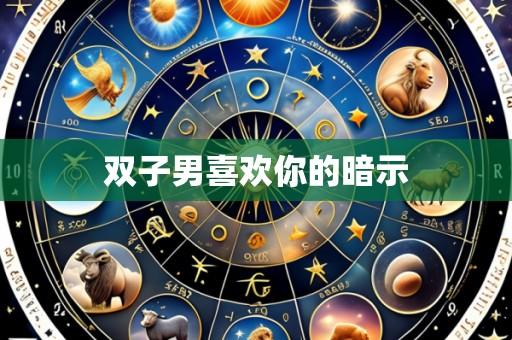 双子男喜欢你的暗示