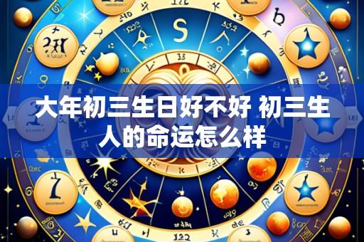 大年初三生日好不好 初三生人的命运怎么样