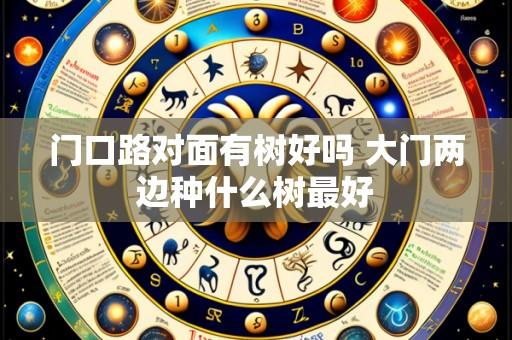 门口路对面有树好吗 大门两边种什么树最好