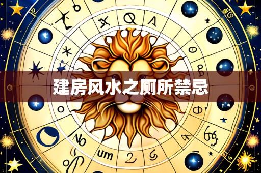 建房风水之厕所禁忌