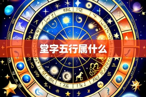 堂字五行属什么