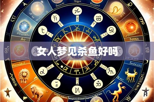 女人梦见杀鱼好吗