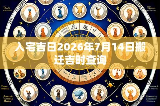 入宅吉日2026年7月14日搬迁吉时查询