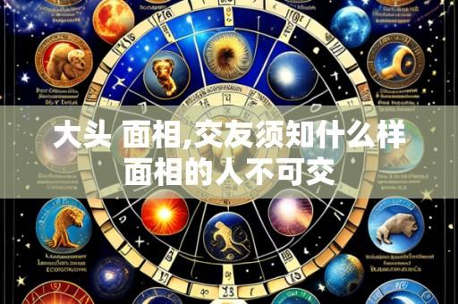大头 面相,交友须知什么样面相的人不可交