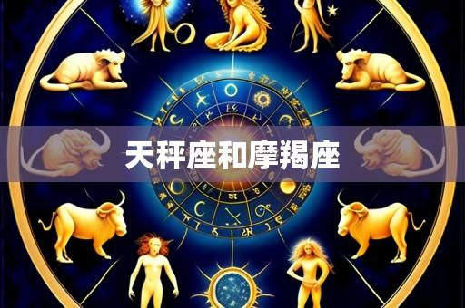天秤座和摩羯座