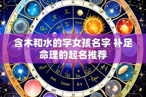含木和水的字女孩名字 补足命理的起名推荐
