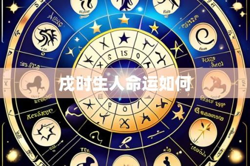 戌时生人命运如何