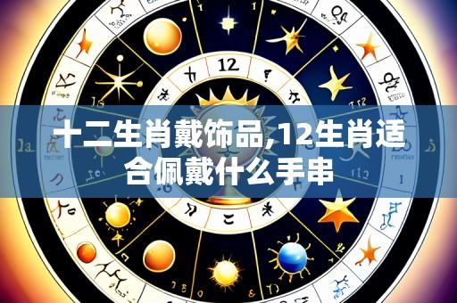 十二生肖戴饰品,12生肖适合佩戴什么手串