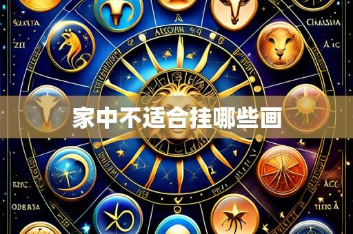家中不适合挂哪些画