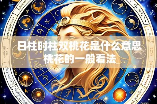 日柱时柱双桃花是什么意思 桃花的一般看法