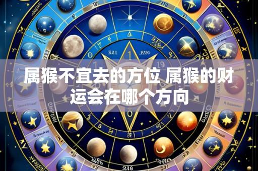 属猴不宜去的方位 属猴的财运会在哪个方向