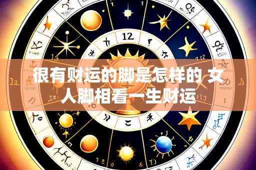 很有财运的脚是怎样的 女人脚相看一生财运