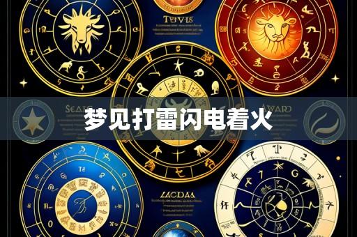 梦见打雷闪电着火