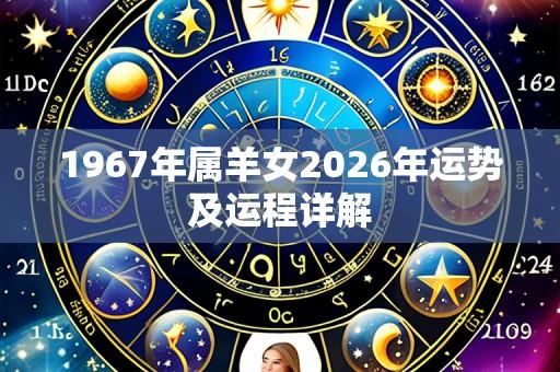 1967年属羊女2026年运势及运程详解
