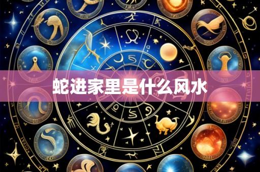蛇进家里是什么风水