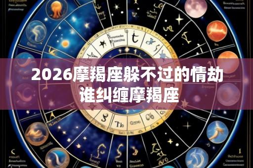 2026摩羯座躲不过的情劫 谁纠缠摩羯座