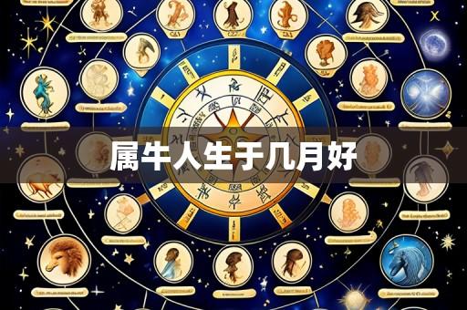 属牛人生于几月好