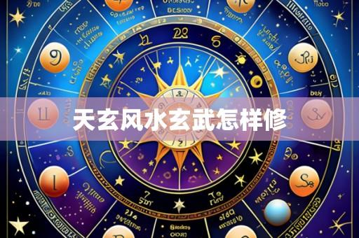 天玄风水玄武怎样修