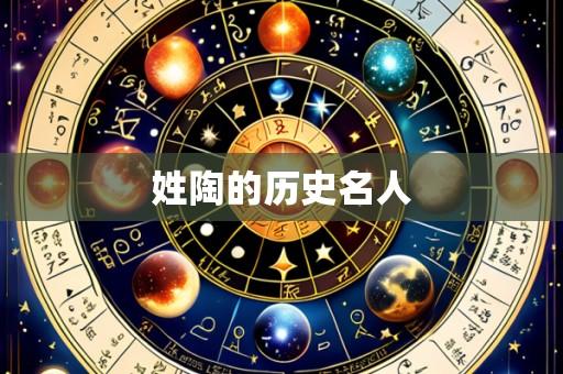 姓陶的历史名人