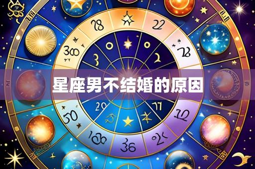 星座男不结婚的原因