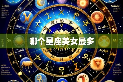 哪个星座美女最多
