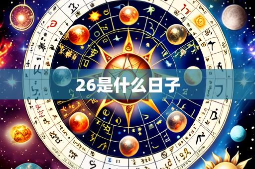 26是什么日子