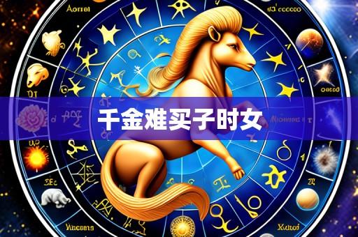 千金难买子时女