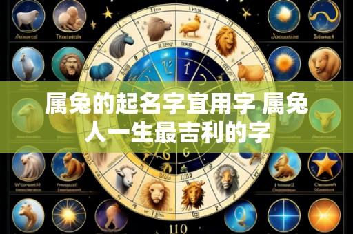 属兔的起名字宜用字 属兔人一生最吉利的字