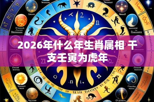 2026年什么年生肖属相 干支壬寅为虎年