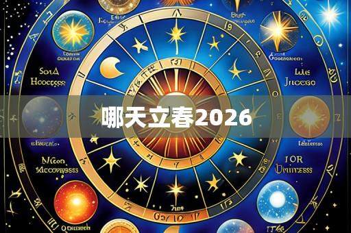哪天立春2026