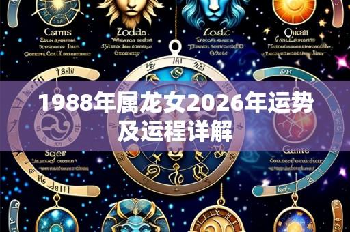 1988年属龙女2026年运势及运程详解