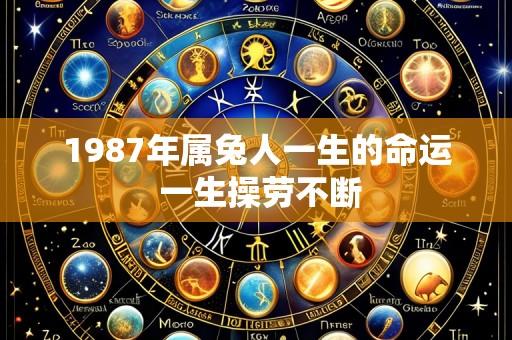1987年属兔人一生的命运 一生操劳不断