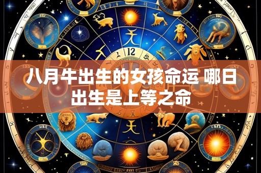 八月牛出生的女孩命运 哪日出生是上等之命