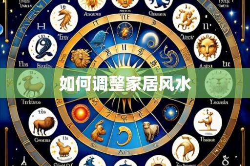 如何调整家居风水