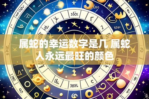属蛇的幸运数字是几 属蛇人永远最旺的颜色