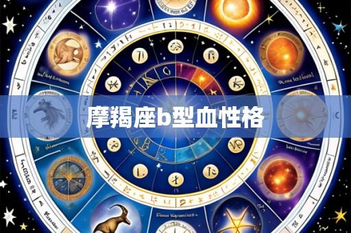 摩羯座b型血性格