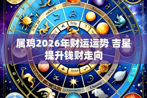 属鸡2026年财运运势 吉星提升钱财走向