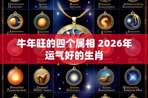 牛年旺的四个属相 2026年运气好的生肖