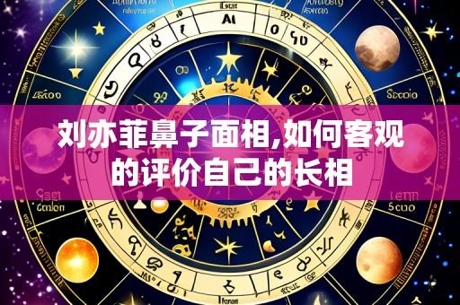 刘亦菲鼻子面相,如何客观的评价自己的长相